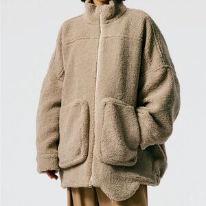 Tibi Cozy Fleece Jacket